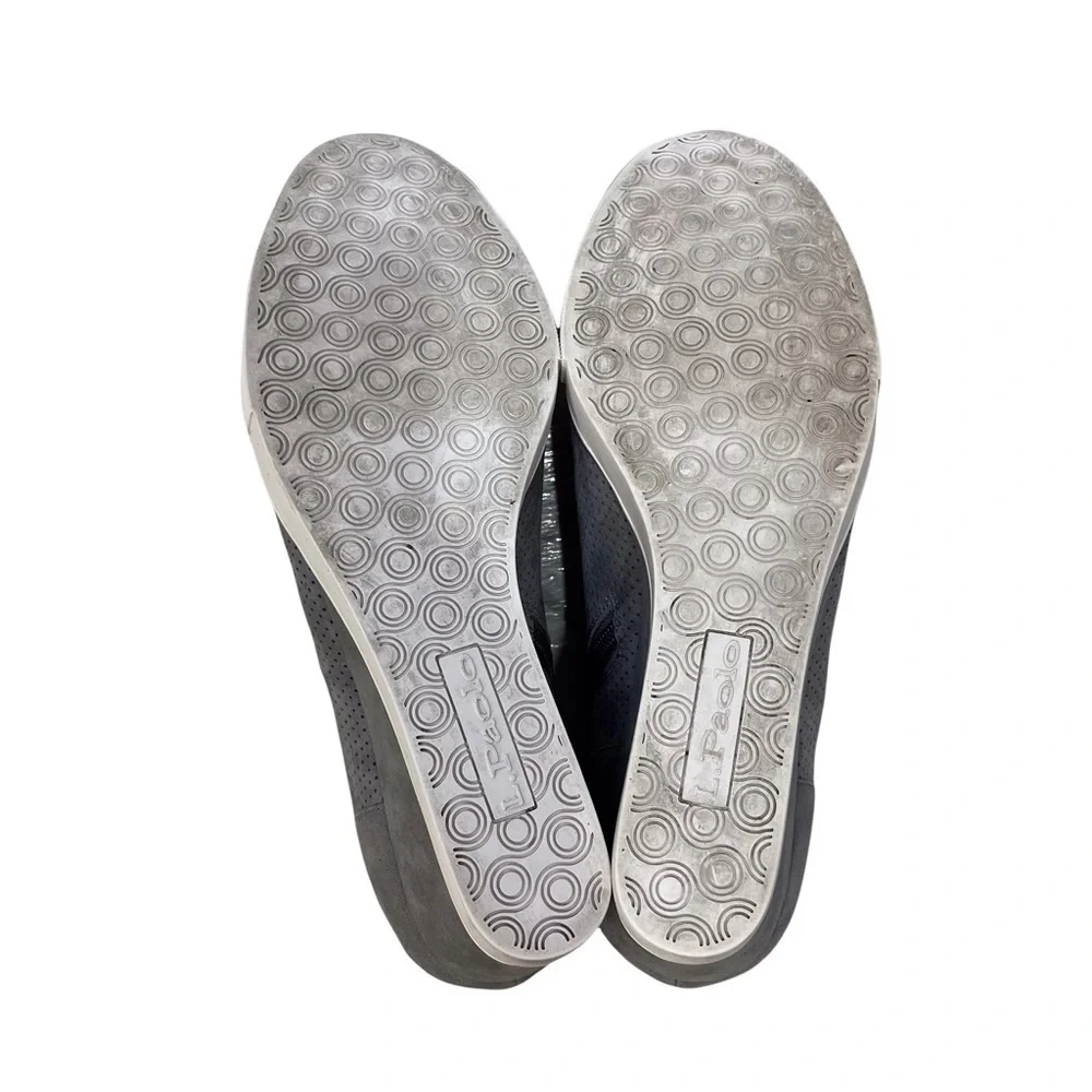 Linea Paolo Felicia Wedge Sneaker Gray Size 10.5